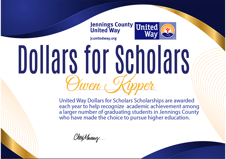 7 Scholarship Certificates alternating 